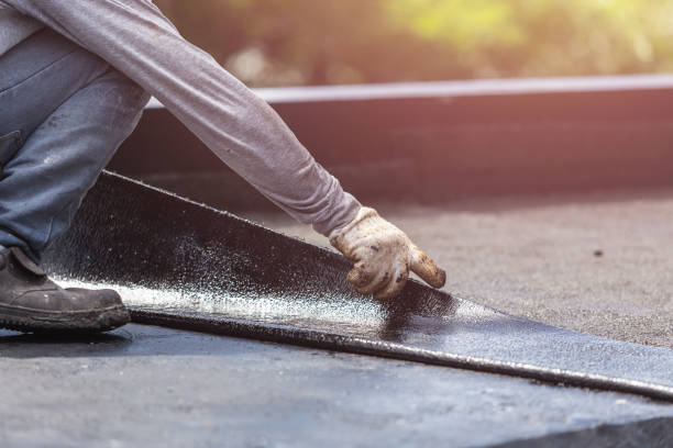 Professional Waterproofing technician working in Wyncote, PA
